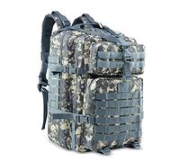Delgeo Mochila Tactica 45L Militar, Gran Capacidad Mochila Crossfit, Plegable Impermeable Mochila Para Montañismo,Senderismo,Camping y Viajes (Vistoso)