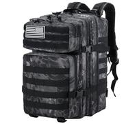 Delgeo Mochila Tactica 45L Militar,Gran Capacidad Mochila,Plegable Impermeable Mochila Para Montañismo,Senderismo,Camping y Viajes
