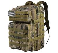 Delgeo Mochila Tactica 45L Militar,Gran Capacidad Mochila,Plegable Impermeable Mochila Para Montañismo,Senderismo,Camping y Viajes