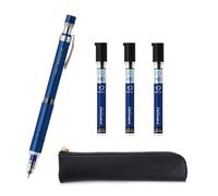 Delguard ZEBRA Tipo Lx 0,3 Azul y 0,3 HB minas, estuche delgado negro original