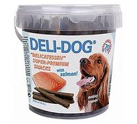Deli Dog Snack Perro Palitos Blandos Sabor Salmón - 800 gr
