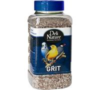 DELI NATURE - Grit para Pájaros, 1200 g, Mezcla Mineral de Arenilla, Conchas y Corales, Facilita la Digestión y el Metabolismo, Suplemento Esencial para Aves Pequeñas y Medianas