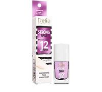 Delia Cosmetics - Acondicionador de uñas - Endurecedor extremo - Endurecimiento nutritivo - Uñas suaves y brillantes - Resultado expreso de 12 días - 11 ml