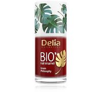 Delia Cosmetics - Esmalte de uñas Bio Green - Apto para veganos- Opacidad y brillo perfectos - Aplicación fácil y rápida - Ingredientes naturales - Color de larga duración hasta 6 días - 11ml