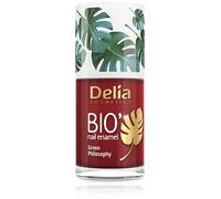 Delia Cosmetics - Esmalte de uñas Bio Green - Apto para veganos- Opacidad y brillo perfectos - Aplicación fácil y rápida - Ingredientes naturales - Color de larga duración hasta 6 días - 11ml