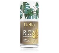 Delia Cosmetics - Esmalte de uñas Bio Green - SATIN - Apto para veganos - Opacidad y brillo perfectos - Aplicación fácil y rápida - Ingredientes naturales - Color de larga duración hasta 6 días - 11ml