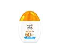 Garnier Delial Super UV Aqua Fluido Facial Refrescante con Color con [Ácido Hialurónico] Muy Alta Protección FPS 50+. 12H piel Fresca y Efecto Mate. Textura muy fresca y acuosa. 40 ML
