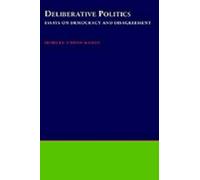 Deliberative Politics (Tapa dura) Practical and Professional Ethics