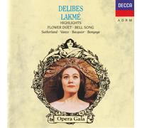 Delibes: Lakmé (Querschnitt) (CD) Alain Vanzo Gabriel Bacquier (Importación USA)