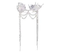 Delicada diadema con borlas ajustables con flecos, llamativa horquilla para el pelo para los amantes de la moda moderna