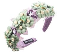 Delicada diadema de flores que añade encanto a tu cabello, tocado de moda casual para fiestas, perfecto para cualquier ocasión, diadema para fiestas de Año Nuevo