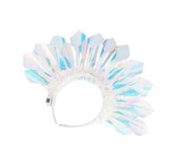 Delicada diadema luminosa colorida de película navideña brillante para mujeres y niñas, diademas iluminadas para mujeres, diademas iluminadas para mujeres, diademas iluminadas para fiestas