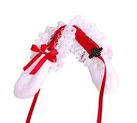 Delicada diadema plisada con forma de cordones para el pelo, diadema para fiesta, cosplay, accesorios para mujer, lindas diademas para mujer, lindas diademas para mujer, lindas diademas para lavar la