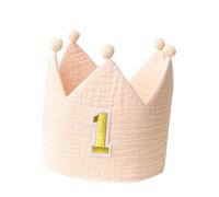 Delicada gorra de corona para recién nacidos de 0 a 1 año, celebración, fiesta, cumpleaños, accesorios para fotos, sesión de fotos para recién nacidos, tocado coronado