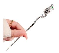 Delicada Horquilla Con Forma De Dragón Para Cabello Estilo Chino Palos Pasador Cheongsam Tomar Fotografías Suministros Peinado Mujer Forma Decorativa Dragón Un