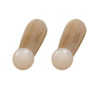 Delicada horquilla de género coreano con punta esférica perfecta para el peinado del cabello corto. Pasador de pelo ligero Horquilla amigable para la oficina para las mujeres