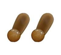 Delicada horquilla de género coreano con punta esférica perfecta para el peinado del cabello corto. Pasador de pelo ligero Horquilla amigable para la oficina para las mujeres