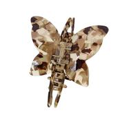 Delicada pinza de pelo con forma de mariposa para mujeres y niñas, para el cuidado de la piel, pinza de pelo para cabello fino, antideslizante, delicada pinza para el cabello