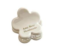Delicada pinza para con forma de corazón, herramienta de peinado acrílica con Clip pequeño y delicado y transpirable para todas las edades, pinza para con forma de corazón, agarre