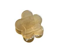 Delicada pinza para con forma de corazón, herramienta de peinado acrílica con Clip pequeño y delicado y transpirable para todas las edades, pinza para con forma de corazón, agarre