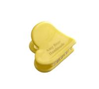Delicada pinza para con forma de corazón, herramienta de peinado acrílica con Clip pequeño y delicado y transpirable para todas las edades, pinza para con forma de corazón, agarre