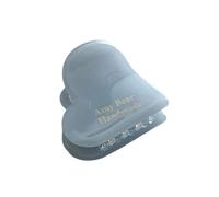Delicada pinza para con forma de corazón, herramienta de peinado acrílica con Clip pequeño y delicado y transpirable para todas las edades, pinza para con forma de corazón, agarre