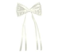 Delicada pinza para el pelo con lazo de moda que añade encanto a tu peinado, adecuado para varias ocasiones