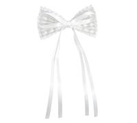 Delicada pinza para el pelo con lazo de moda que añade encanto a tu peinado, adecuado para varias ocasiones