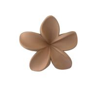 Delicada pinza para el pelo en forma de flor, accesorios para el cabello mate para mujer, coleta alta, horquillas para fiestas