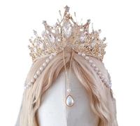 Delicadas coronas de perlas para entusiastas del anime, accesorio de disfraz de cosplay, ideal para mejorar tu declaración de moda, accesorio de disfraz de cosplay