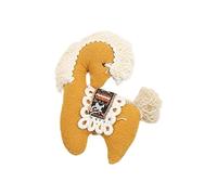 Delicado broche bordado de animales de dibujos animados con peso ligero de 8 g para decoración portátil en varios artículos de moda, One Size, como se describe