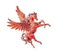 Delicado broche de ramillete de caballo volador mítico, ligero, resistente al desgaste, hecho a mano, insignia esmaltada, talla única, como se describe