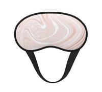 Delicado mármol rosa con imitación de oro rosa, Cubiertas oculares completas, antifaces para dormir que bloquean la luz, orejeras opacas para dormir