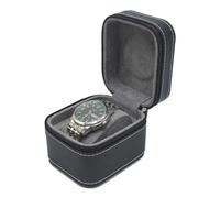 Delicado organizador de relojes de viaje para estuche enrollable, clásico estuche para guardar collares