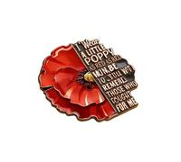 Delicado pin en forma de flor, elegante construcción de aleación, accesorio de moda para uso diario y eventos especiales, broche de flores esmaltadas vintage