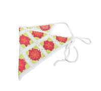 Delicado turbante de ganchillo para niñas calientes para tomar fotos, diadema de punto para mujer, accesorio para el cabello de viaje, diadema de ganchillo para mujer, diadema hecha a mano con patrón