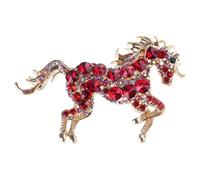 Delicados unicornios alfileres de aleación portátil, cómodo de llevar, decoración versátil para vestidos, abrigos y bolsos, joyería de unicornios de moda, talla única, como se describe