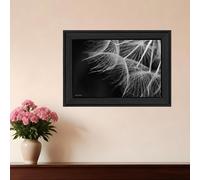 Delicate Beauty Black Framed Print Wall Art
