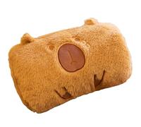 Delicate Products: Featuring a cute capybara on the front, our plush pillow is designed with pockets on each side for easy holding, warm hands, and convenient storage. The notable craftsmanship makes