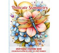 Delicate Symmetry: Elegant Grayscale Coloring Pages Inspired by Balance, Nature, and Gentle Detail