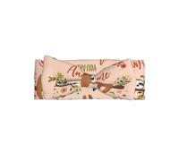 Delicate You Are Awesome - Diadema con lazo para bebé con estampado de perezoso - Diadema para recién nacidos y bebés con atractivo de regalo de luna llena