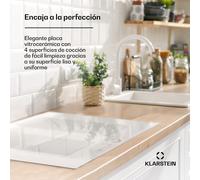 Delicatessa 70 Flex Placa de inducción encastrable 4 zonas 7000 W Vitrocerámica Klarstein