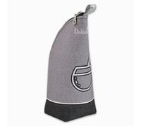 Delicatino - Portamate para Yerba Mate | Textil Espuma con Cremallera | 23 x 8 x 8 cm | Diseño Calabaza Gris.