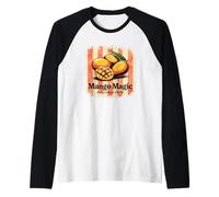 Delicia de sabor a isla dulce mágica de mango Camiseta Manga Raglan