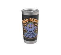 Delicia fantasma divertida de Halloween de Boo-Berry Vaso térmico de acero inoxidable de doble pared