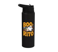 Delicia fantasmal de Halloween Boo-Rito Stainless Steel Insulated Water Bottle