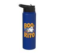 Delicia fantasmal de Halloween Boo-Rito Stainless Steel Insulated Water Bottle