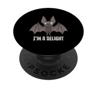Deliciosamente Derpy Vampire Bat PopSockets PopGrip Adhesivo