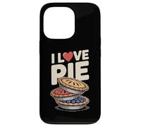 Deliciosas golosinas de panadería I Love Pie Diversión Carcasa para iPhone 13 Pro