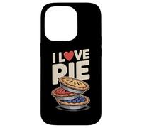 Deliciosas golosinas de panadería I Love Pie Diversión Carcasa para iPhone 14 Pro